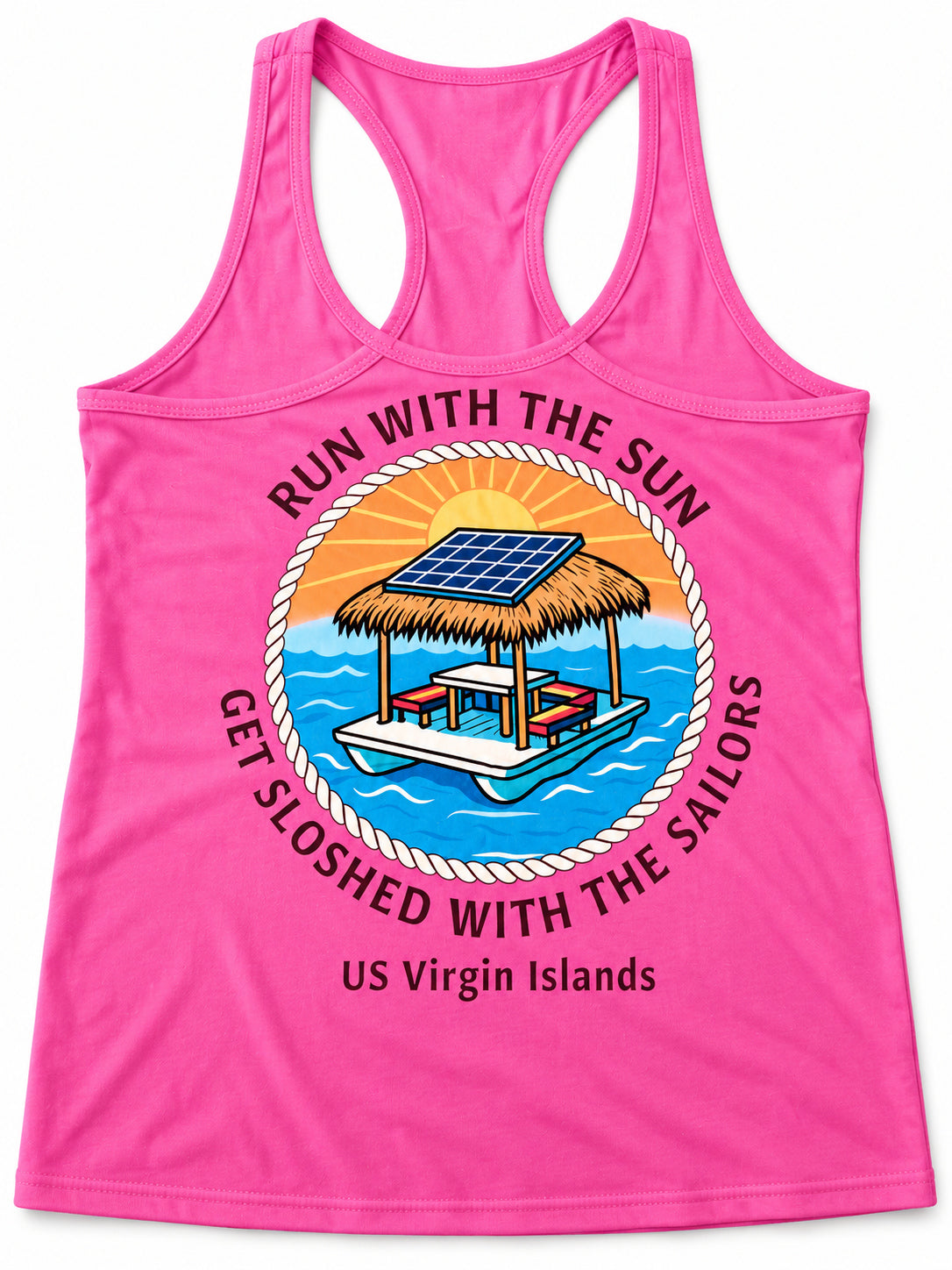 Slushy Sailors Razor Back Tank