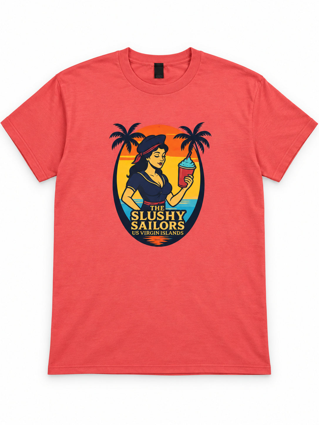Slushy Sailors Large Logo Tee