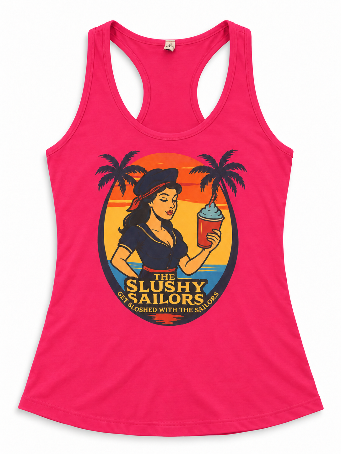 Slushy Sailors Razor Back Tank
