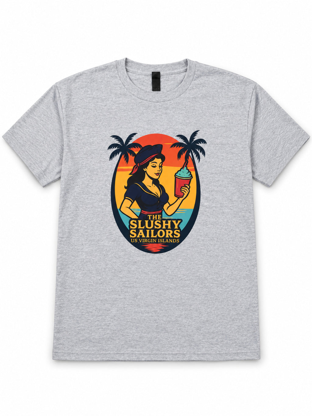 Slushy Sailors Large Logo Tee