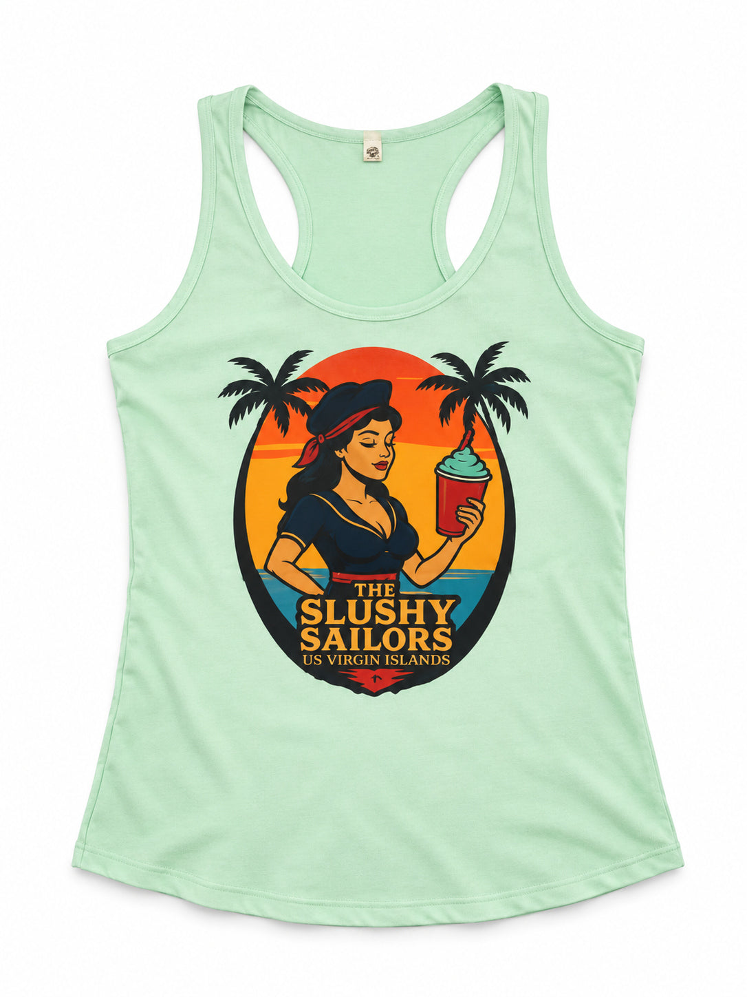 Slushy Sailors Razor Back Tank