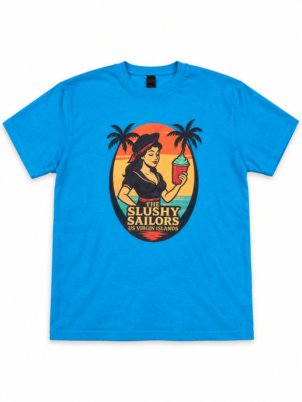 Slushy Sailors Large Logo Tee